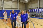 Women's Basketball Senior Day  Wheaton College Women's Basketball Senior Day 2020. - Photo By: KEITH NORDSTROM : Wheaton, basketball, Senior Day